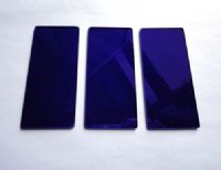 蘭色鈷玻璃、蘭片玻璃